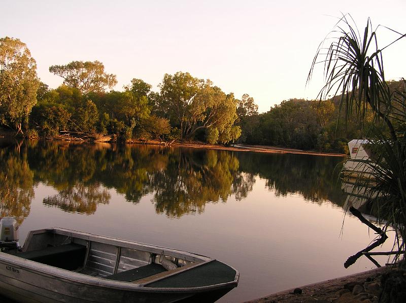 Morgenstimmung_an_der_katherine_gorge_nt.jpg - Morgenstimmung im Nitmiluk-Nationalpark (früher Katherine-Gorge-Nationalpark)