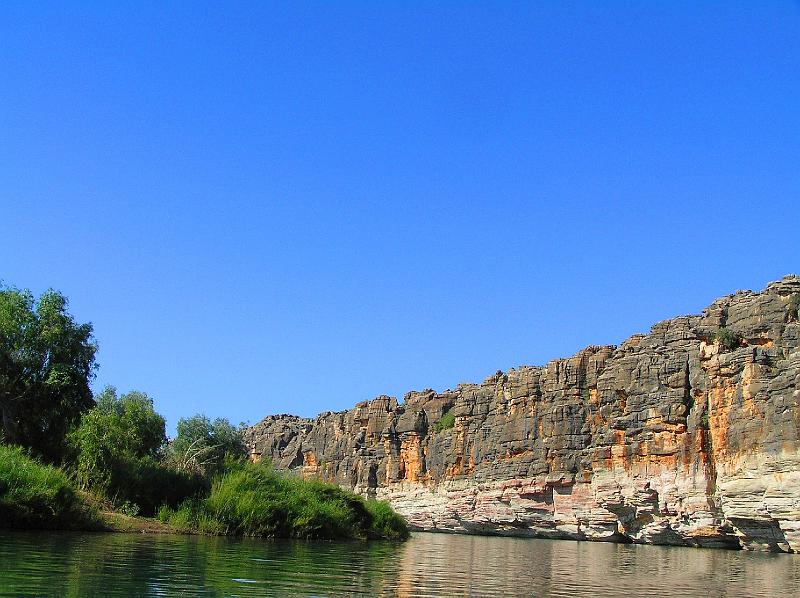 Geikie_Gorge1.jpg - 22 km von Fitzroy Crossing W.A entfernt liegt der Geikie Gorge Nationalpark