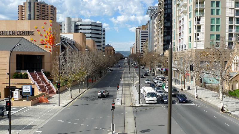 adelaide99.jpg - North Terrace. Adelaide Convention Centre